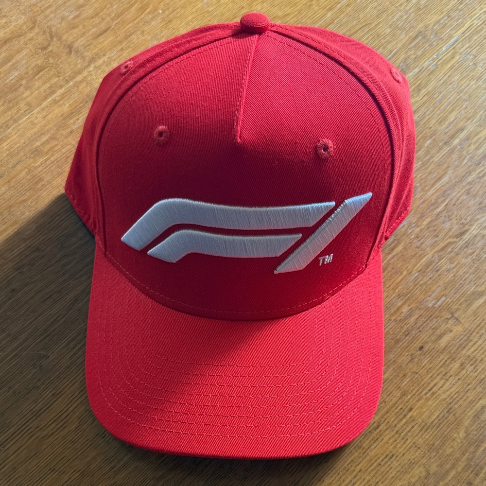 Red F1 Logo Cap